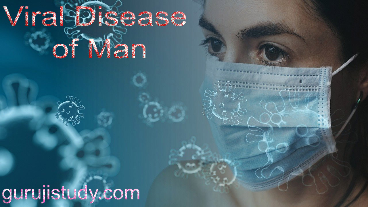 Microbiology Viral Diseases of Man Notes Study Material